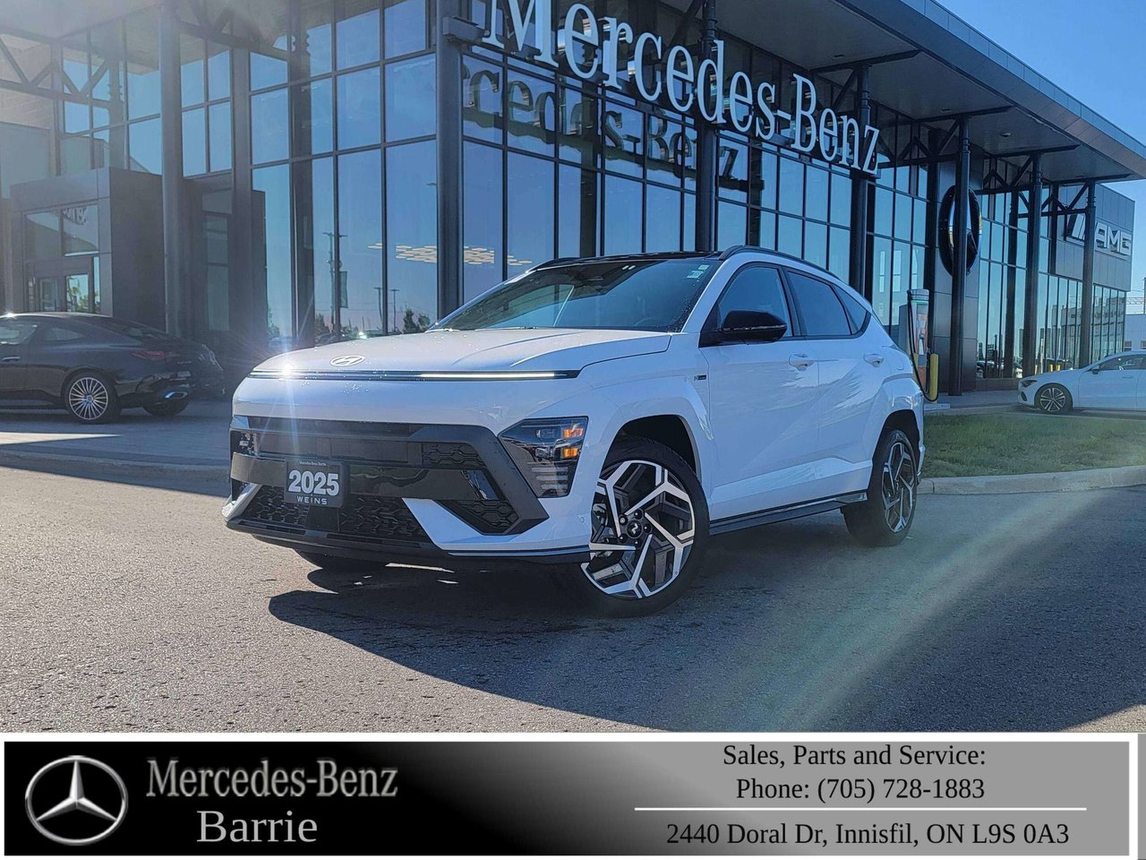 ATLAS WHITE 2025 Hyundai Kona SUV / Crossover
