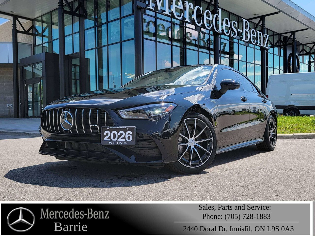 NIGHT BLACK 2026 Mercedes-Benz CLA Coupe All-Wheel Drive