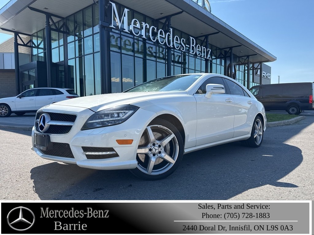 DIAMOND_WHITE 2014 Mercedes-Benz CLS Sedan All-Wheel Drive