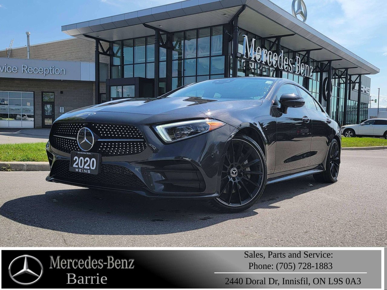Gray (GRAPHITE GREY METALLIC) 2020 Mercedes-Benz CLS Coupe All-Wheel Drive