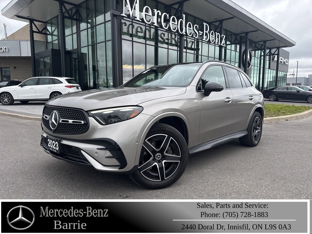 859-MOJAVE_SILVER_ 2023 Mercedes-Benz GLC 300 4MATIC SUV / Crossover All-Wheel Drive
