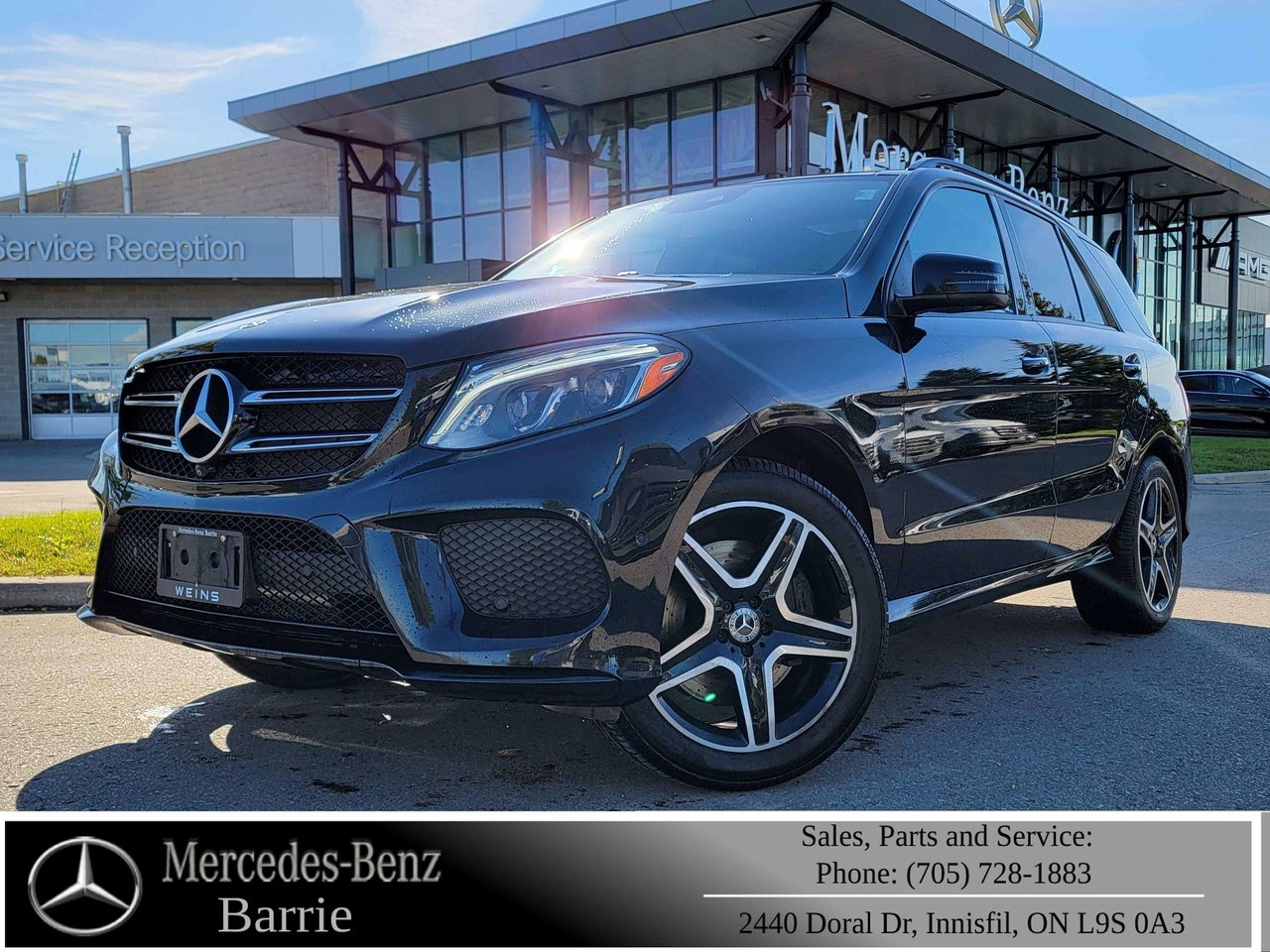 Black 2018 Mercedes-Benz GLE SUV / Crossover  
