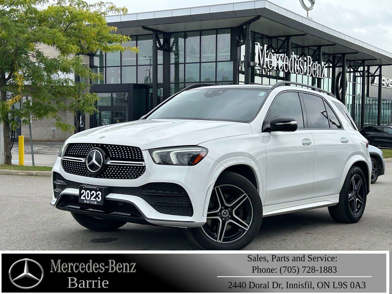 149-POLAR_WHITE 2023 Mercedes-Benz GLE SUV / Crossover All-Wheel Drive