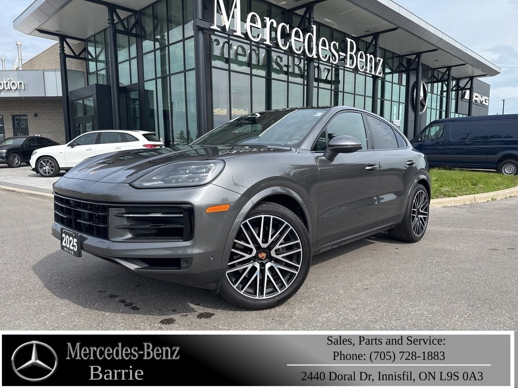 Gray 2025 Porsche Cayenne Coupe Coupe All-Wheel Drive