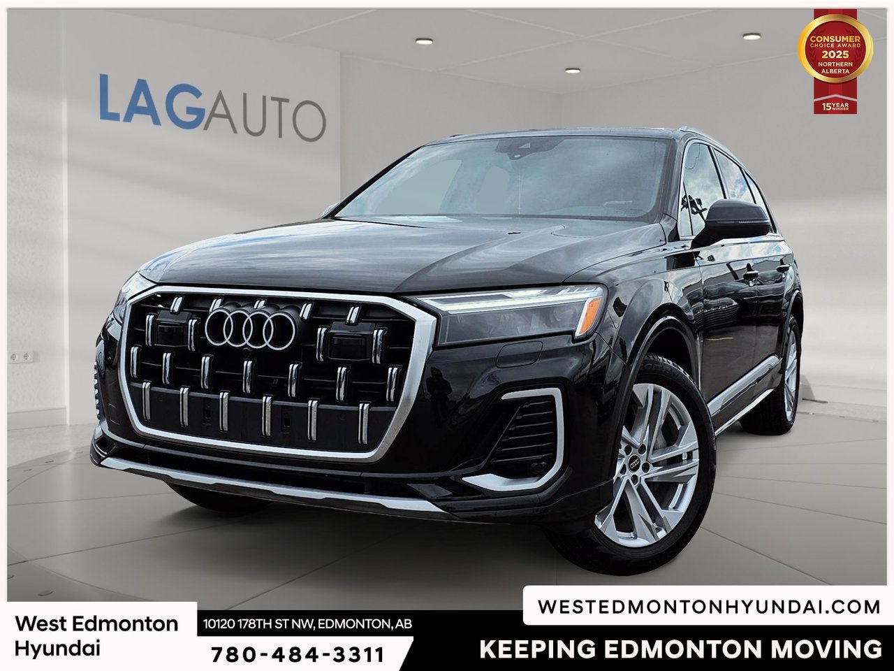 Black 2026 Audi Q7 quattro 45 TFSI SUV / Crossover Automatic