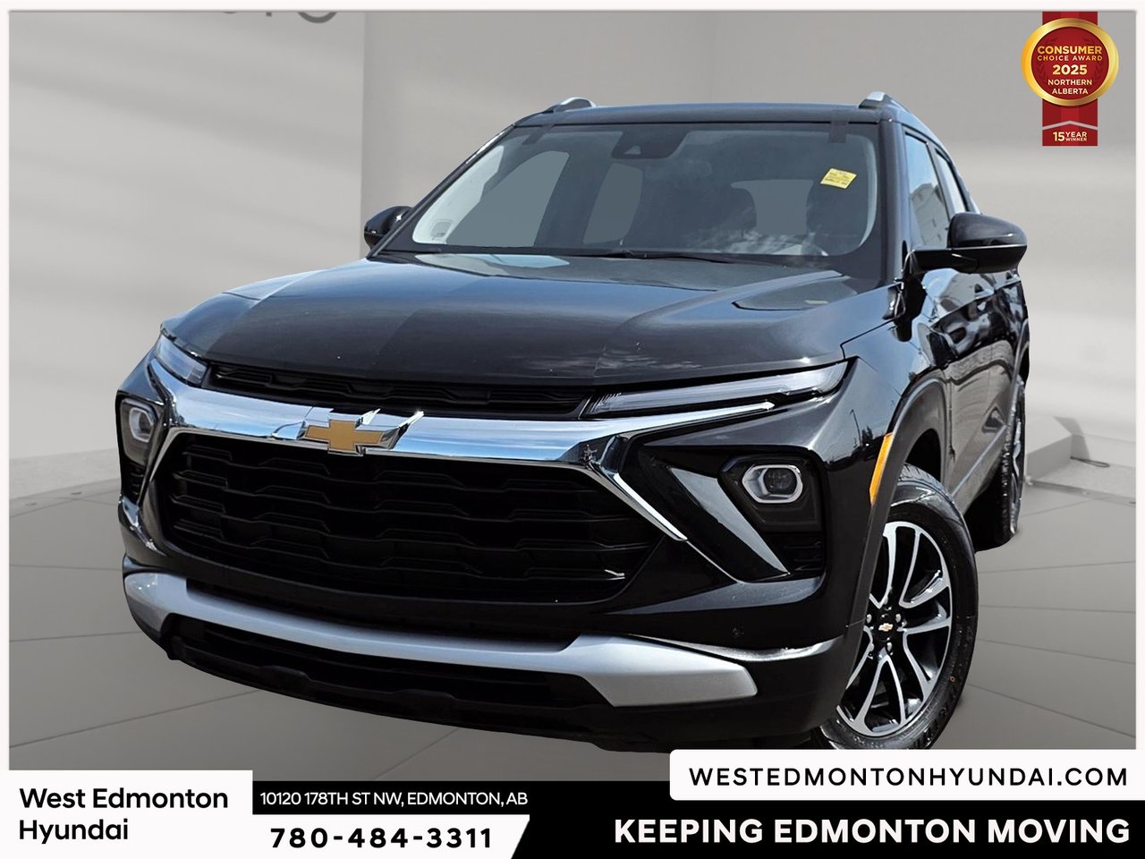Black Metallic 2026 Chevrolet Trailblazer SUV / Crossover Four-Wheel Drive Automatic