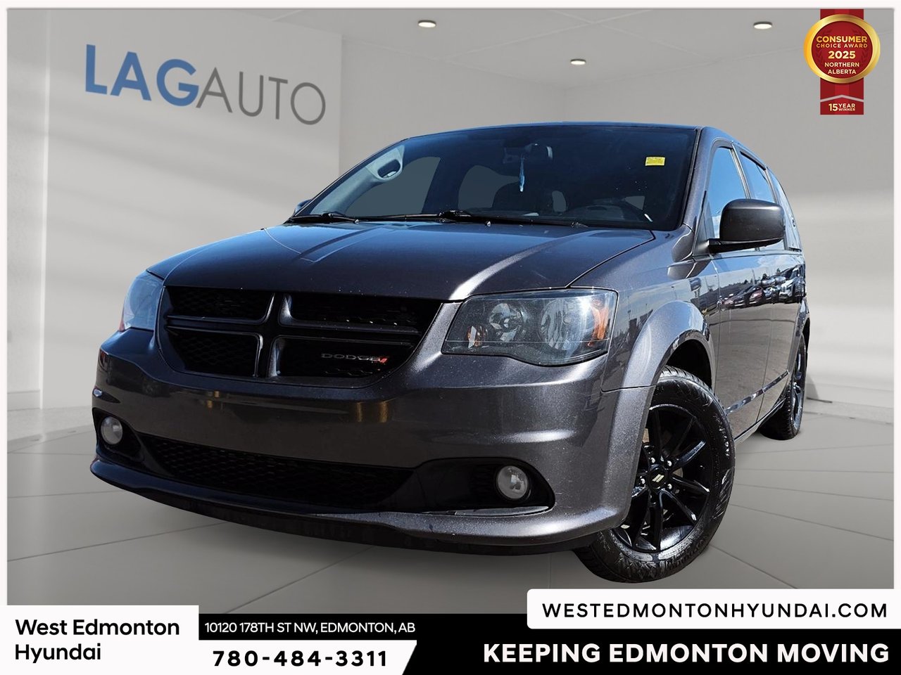 Gray (Granite Crystal Metallic Clearcoat) 2020 Dodge Grand Caravan Minivan Front-Wheel Drive Automatic