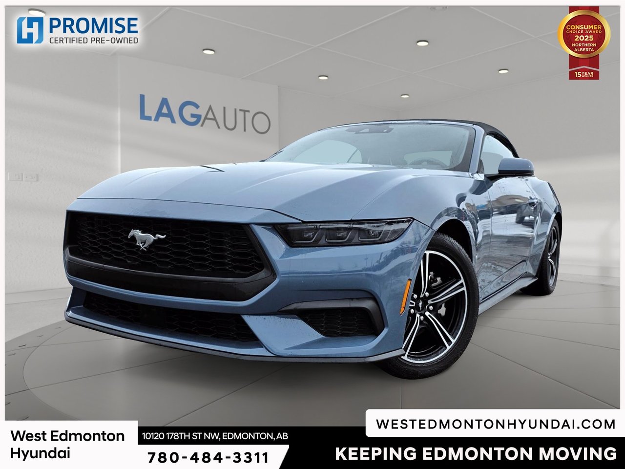 2025 Ford Mustang EcoBoost Premium Convertible RWD