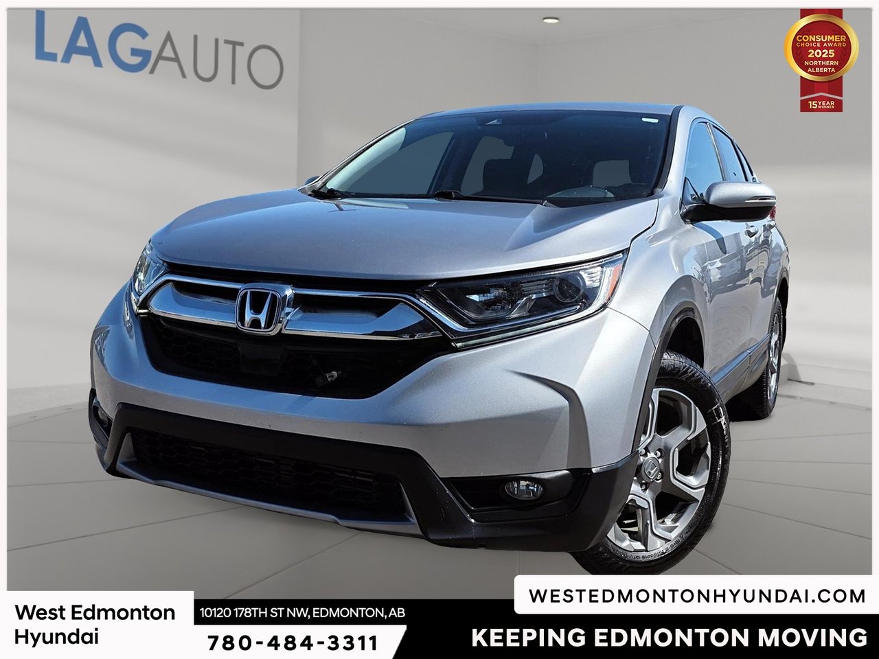 Silver 2019 Honda CR-V SUV / Crossover All-Wheel Drive Continuously Variable Transmission