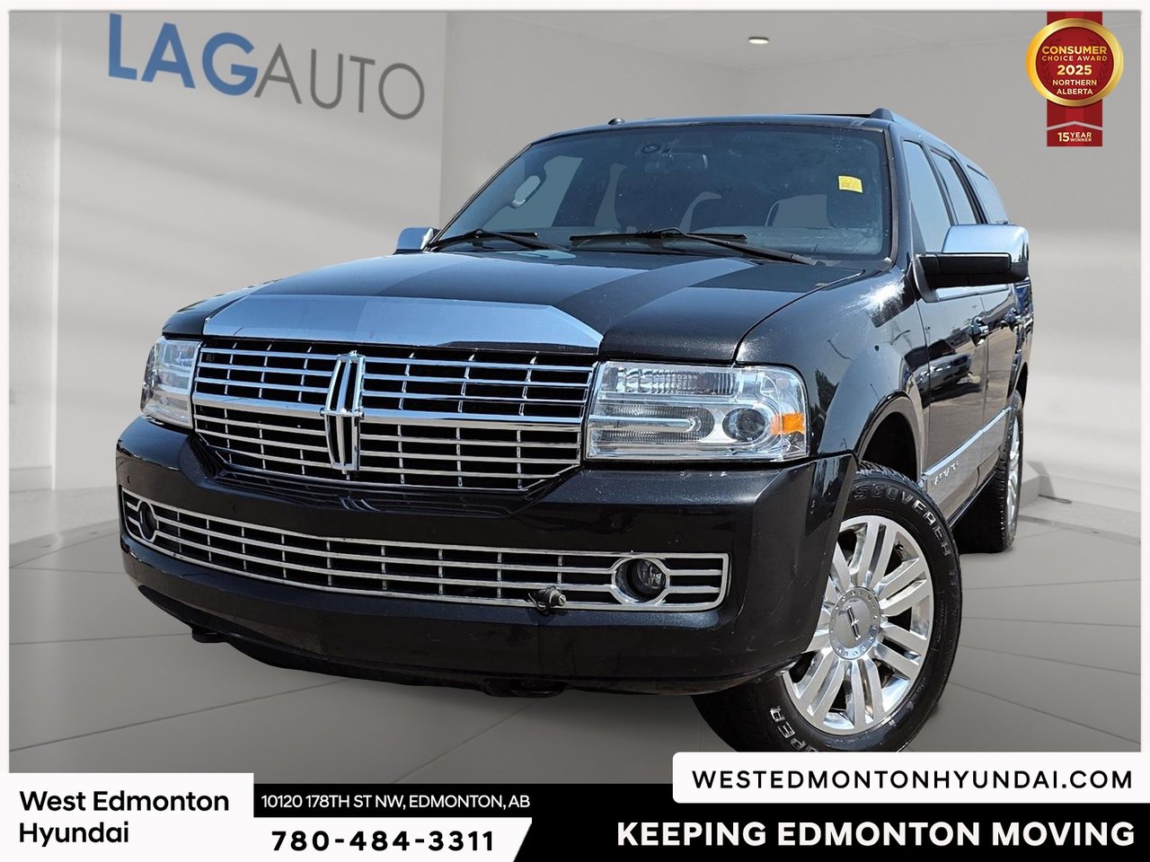 Black 2012 Lincoln Navigator SUV / Crossover Four-Wheel Drive Automatic