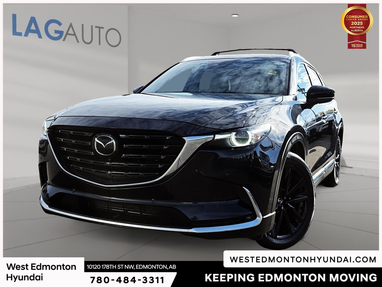 Black 2021 Mazda CX-9 SUV / Crossover Automatic