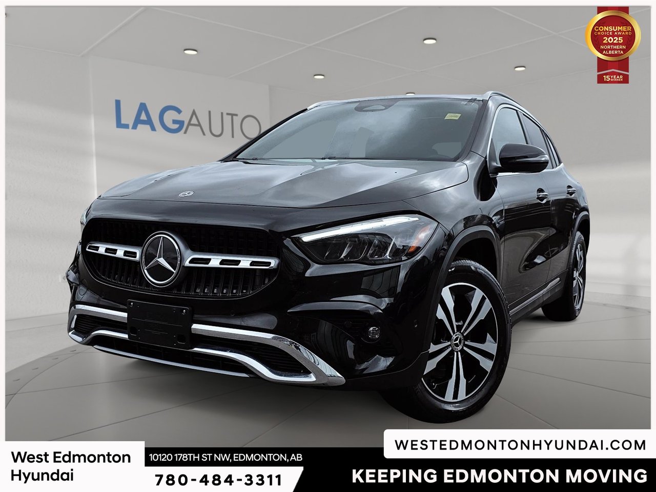 Black 2026 Mercedes-Benz GLA SUV / Crossover All-Wheel Drive Automatic