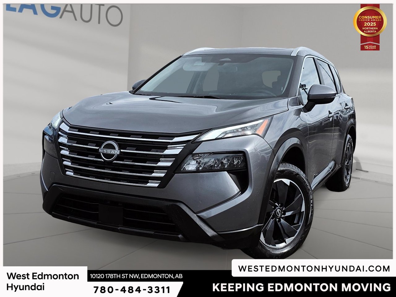 Gray 2024 Nissan Rogue SUV / Crossover All-Wheel Drive Continuously Variable Transmission