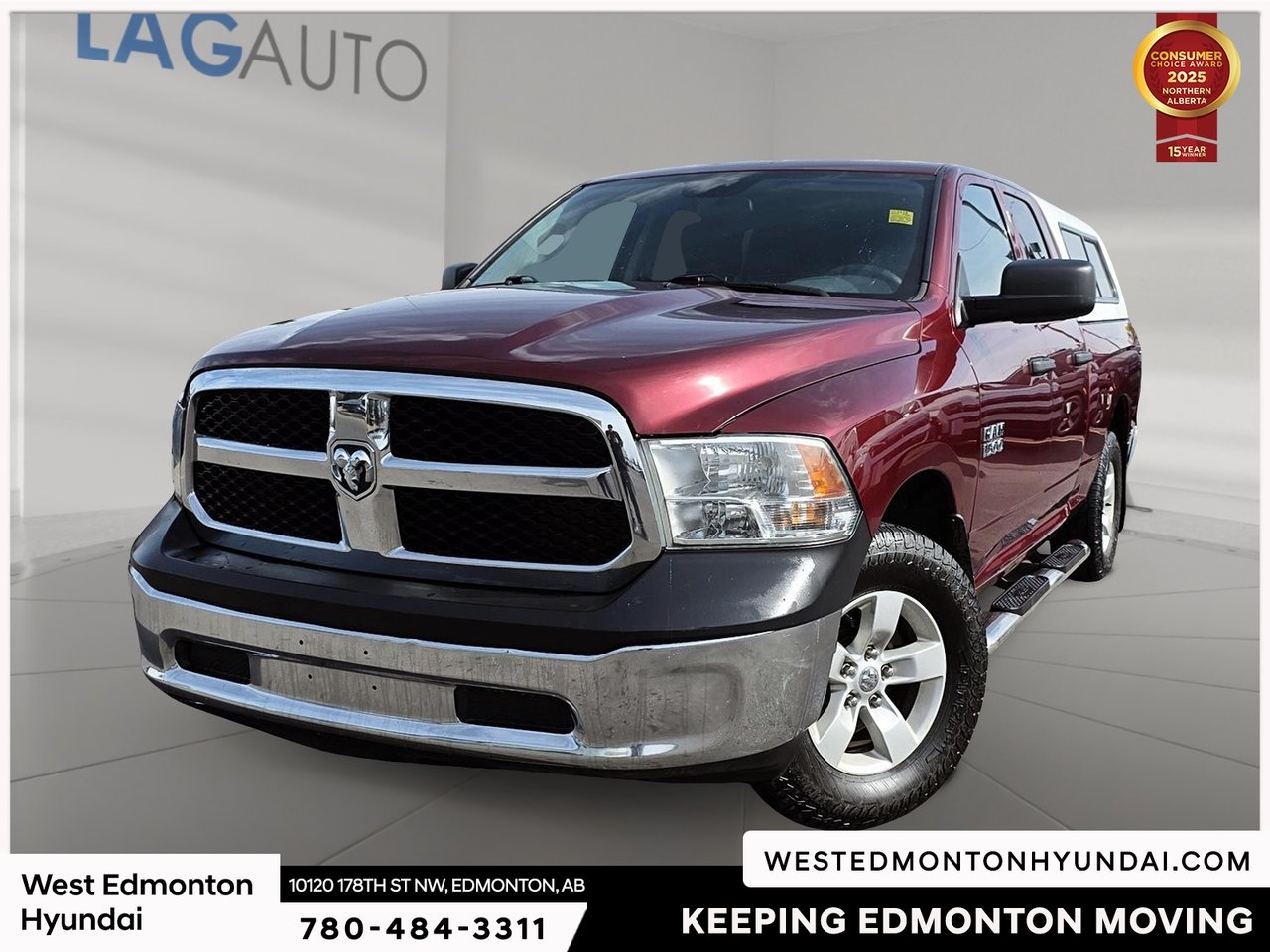 Delmonico Red Pearlcoat 2017 RAM 1500 Pickup Truck  Automatic
