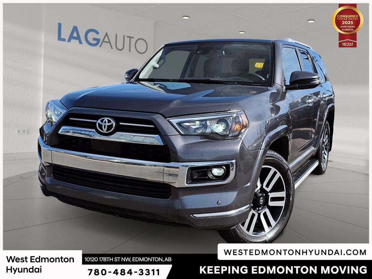 Gray 2021 Toyota 4Runner SUV / Crossover All-Wheel Drive Automatic