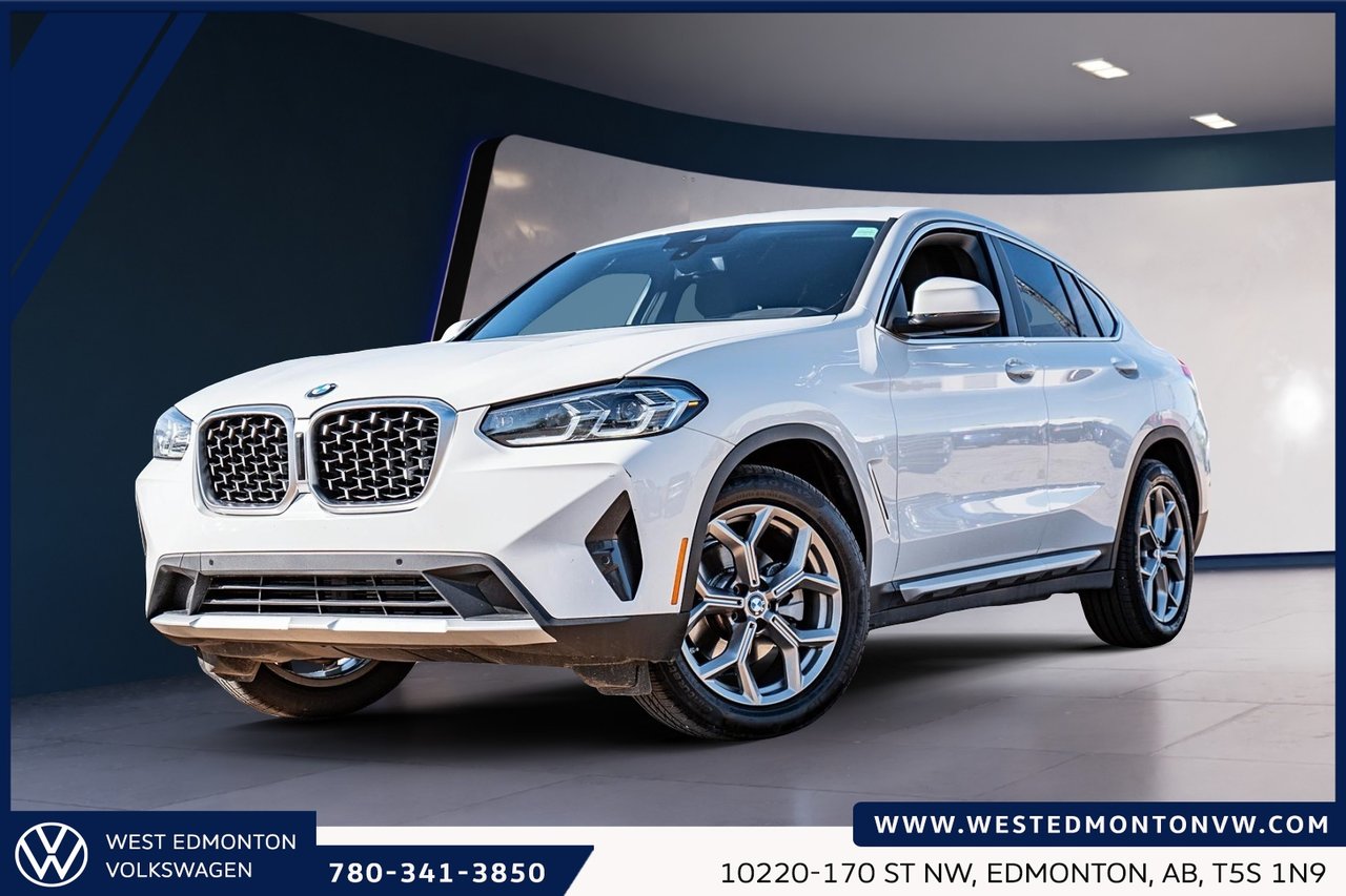 White 2025 BMW X4 SUV / Crossover All-Wheel Drive Automatic