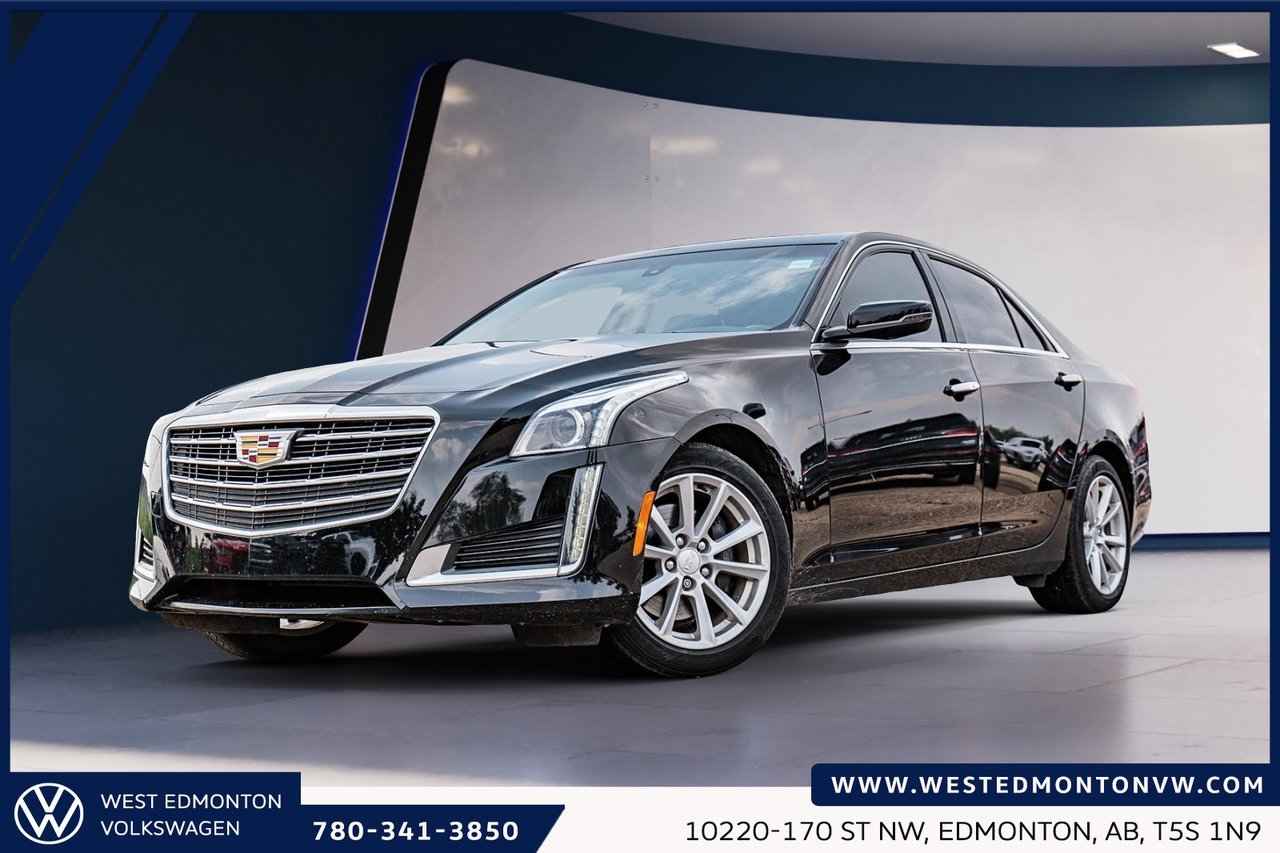 Black 2019 Cadillac CTS Sedan All-Wheel Drive Automatic