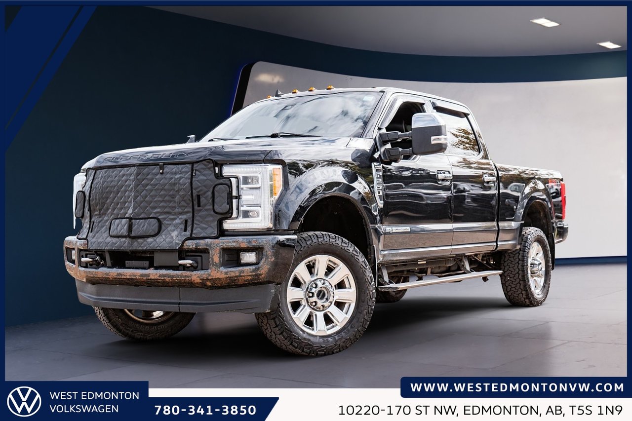 Black 2019 Ford F-250 Super Duty Pickup Truck Four-Wheel Drive Automatic