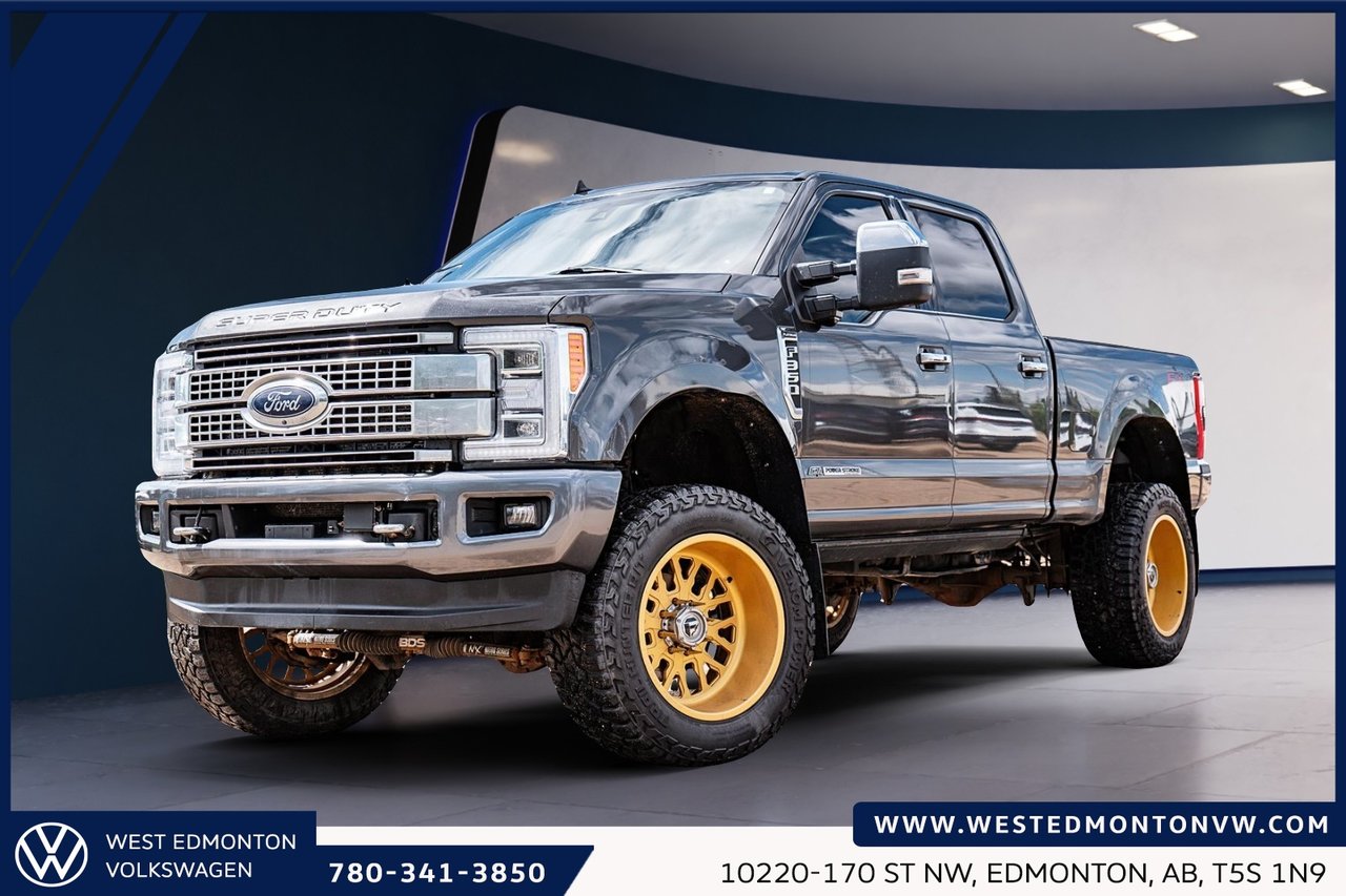 Gray 2019 Ford F-350 Super Duty Pickup Truck Four-Wheel Drive Automatic