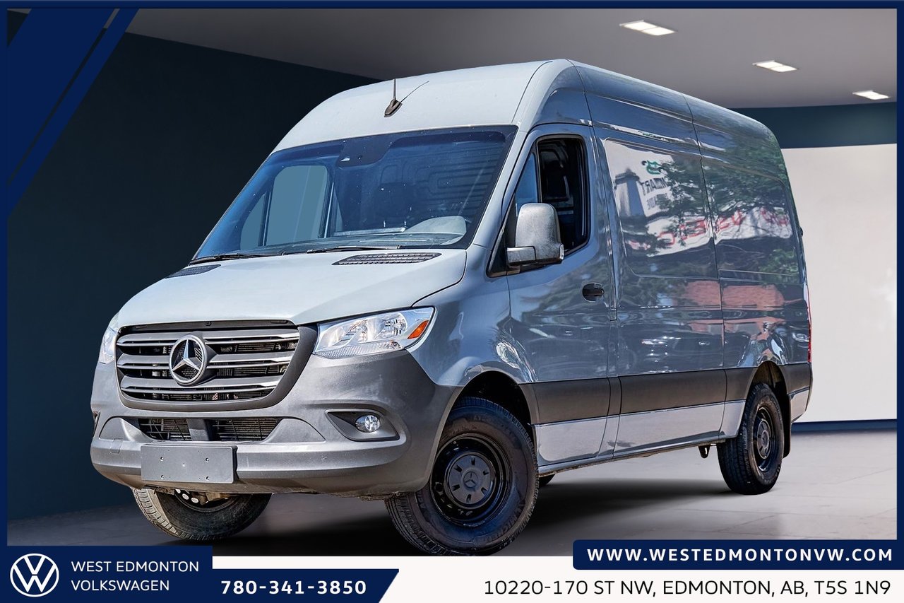 Gray 2022 Mercedes-Benz Sprinter Cargo Van 4X2 Automatic