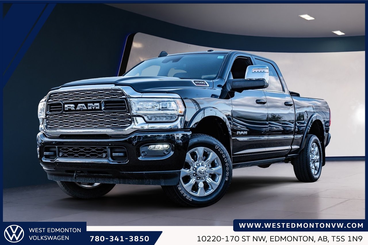 Black 2023 RAM 2500 Pickup Truck Four-Wheel Drive Automatic