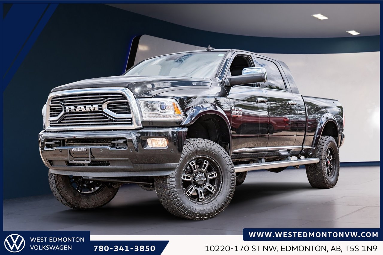 Black 2018 RAM 3500 Pickup Truck Four-Wheel Drive Automatic