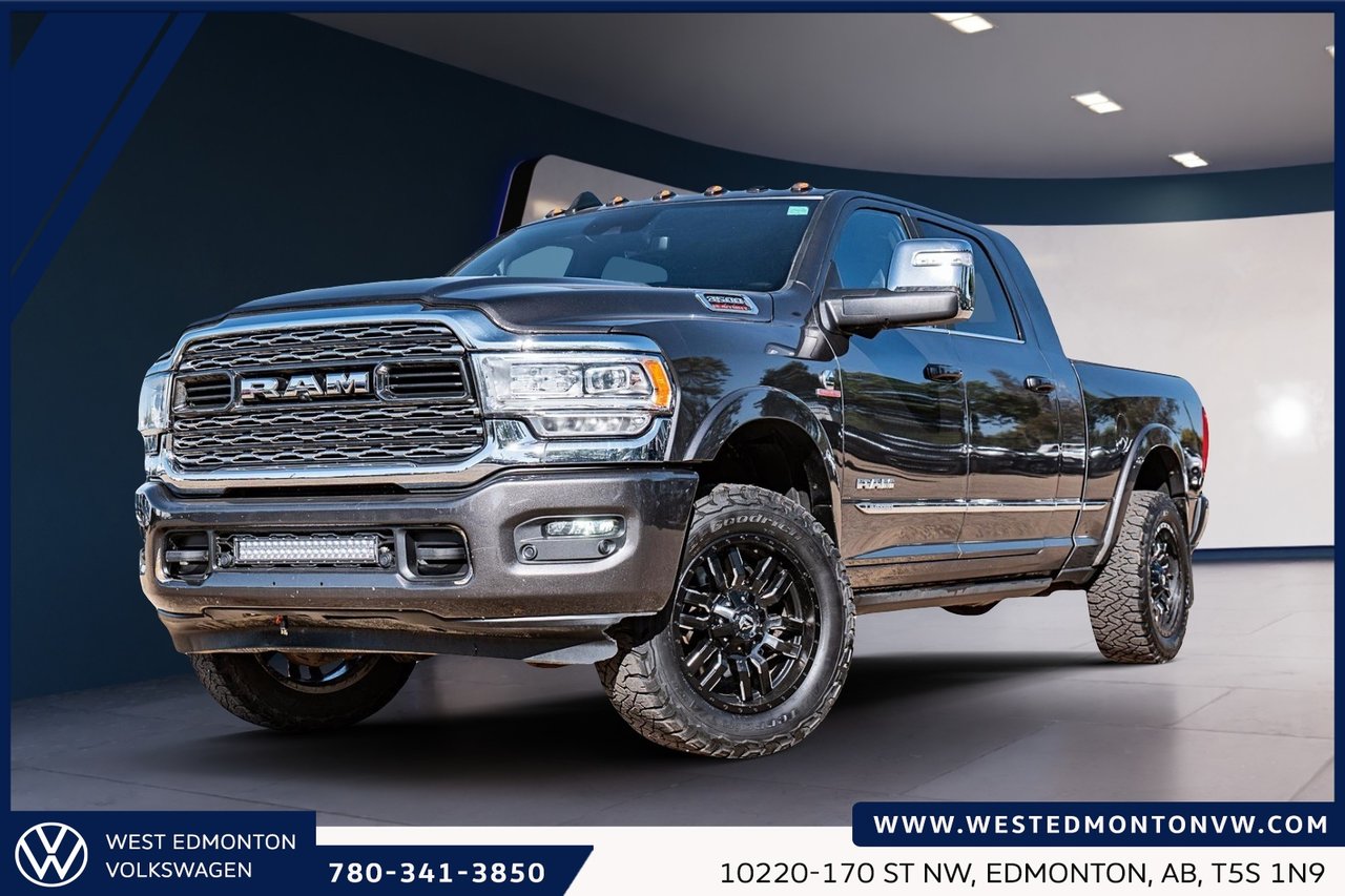 Gray 2024 RAM 3500 Pickup Truck Four-Wheel Drive Automatic