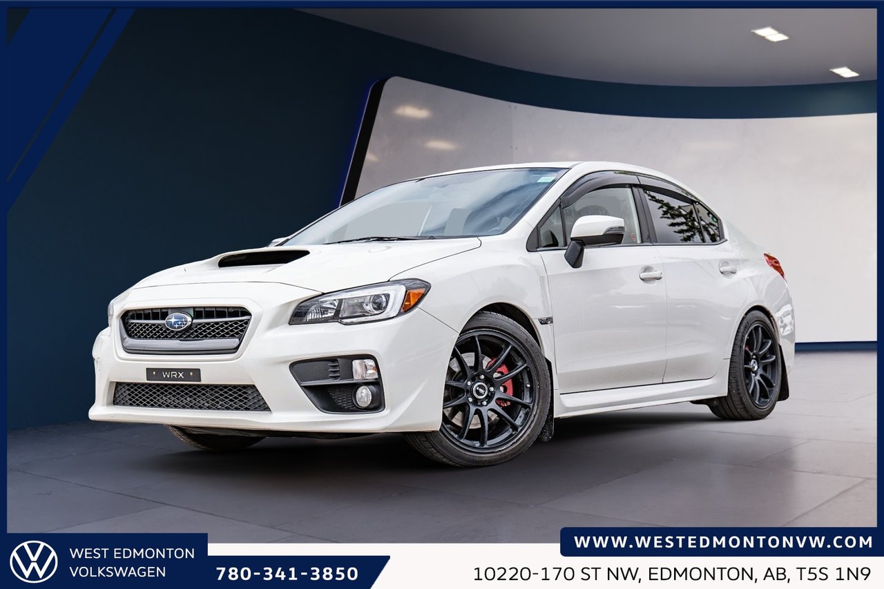 White 2017 Subaru WRX Sport-tech Sedan Continuously Variable Transmission