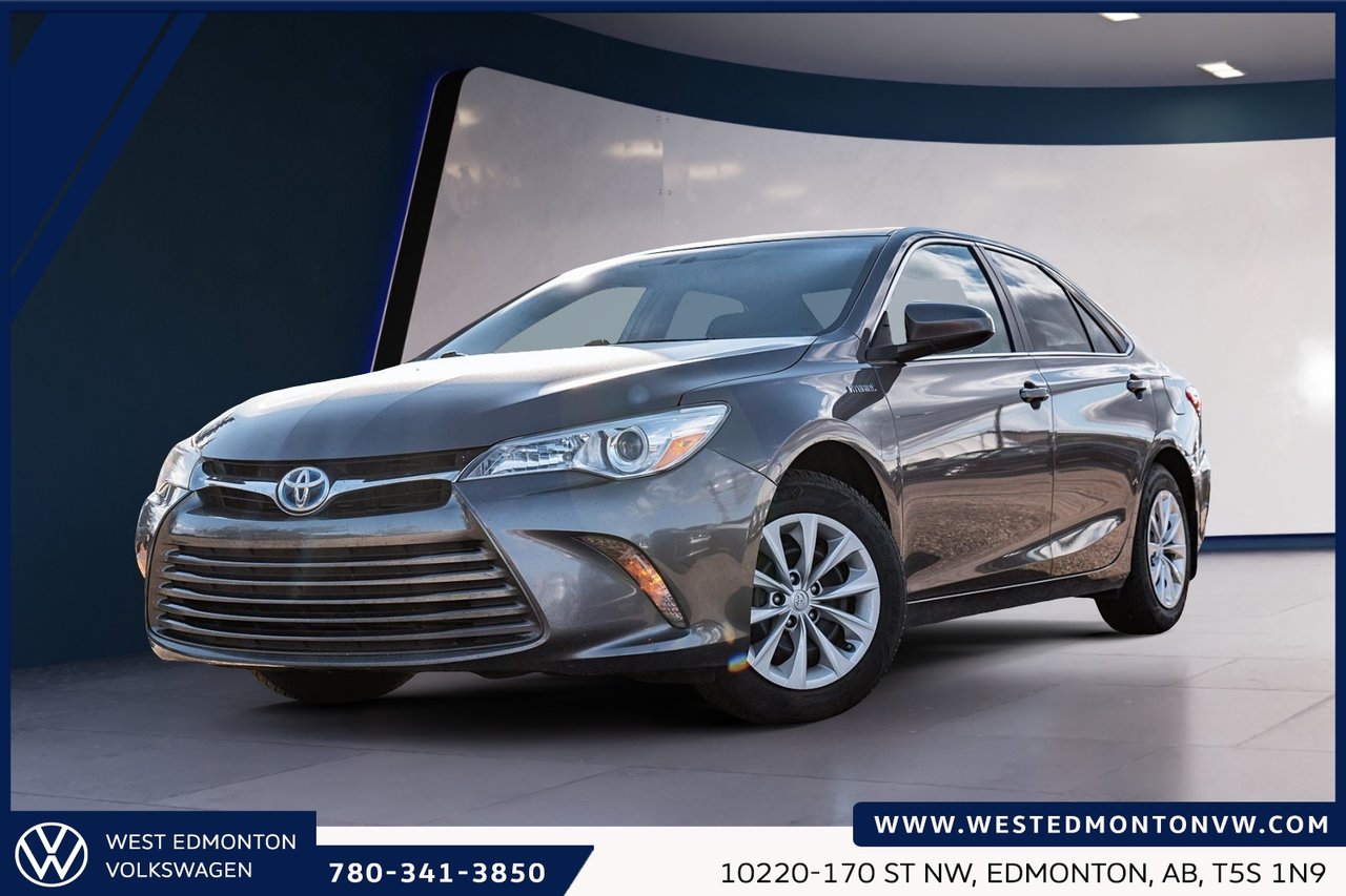 Gray 2016 Toyota Camry Hybrid Sedan Front-Wheel Drive