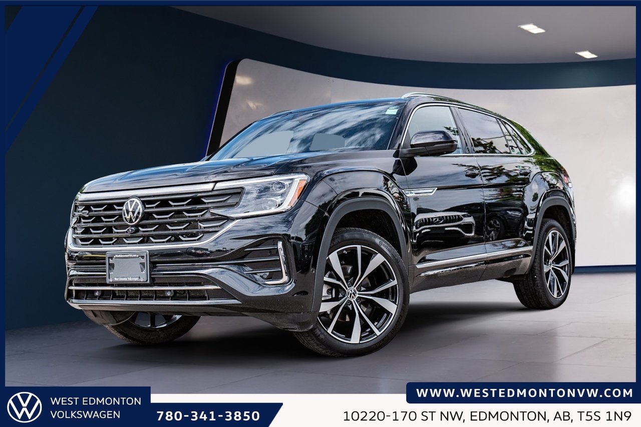 DEEP BLACK PEARL 2025 Volkswagen Atlas Cross Sport SUV / Crossover Automatic