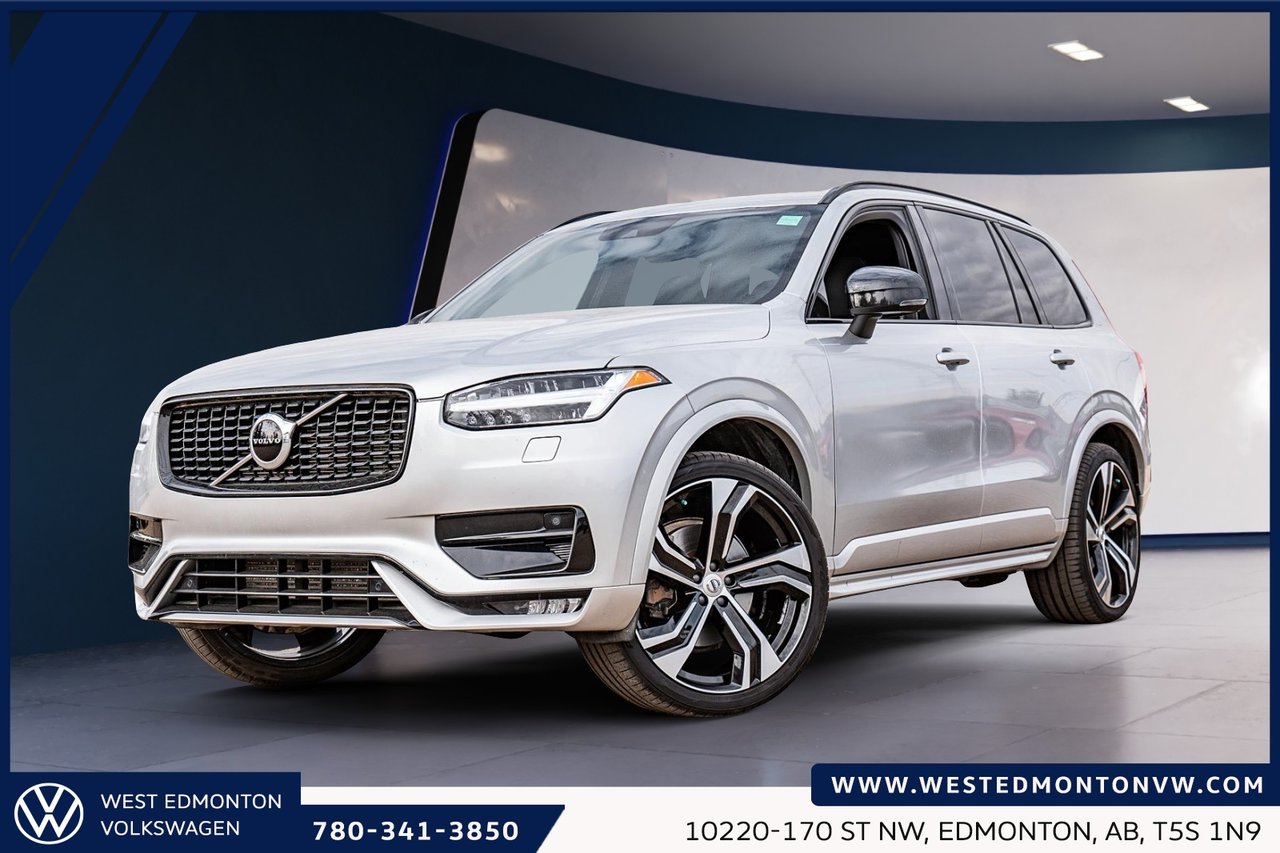 Silver 2021 Volvo XC90 SUV / Crossover All-Wheel Drive Automatic
