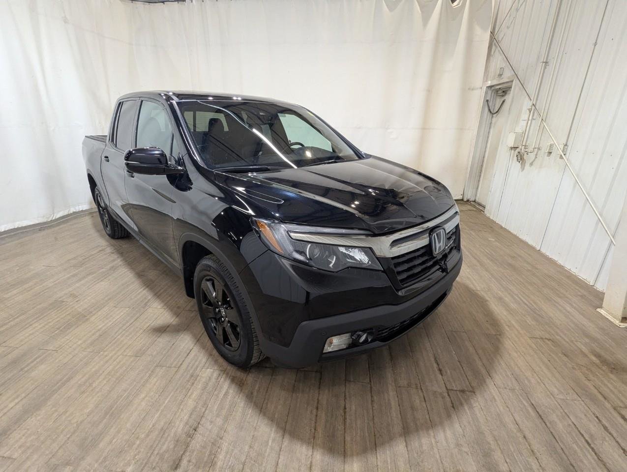 Black 2019 Honda Ridgeline Pickup Truck All-Wheel Drive Automatic
