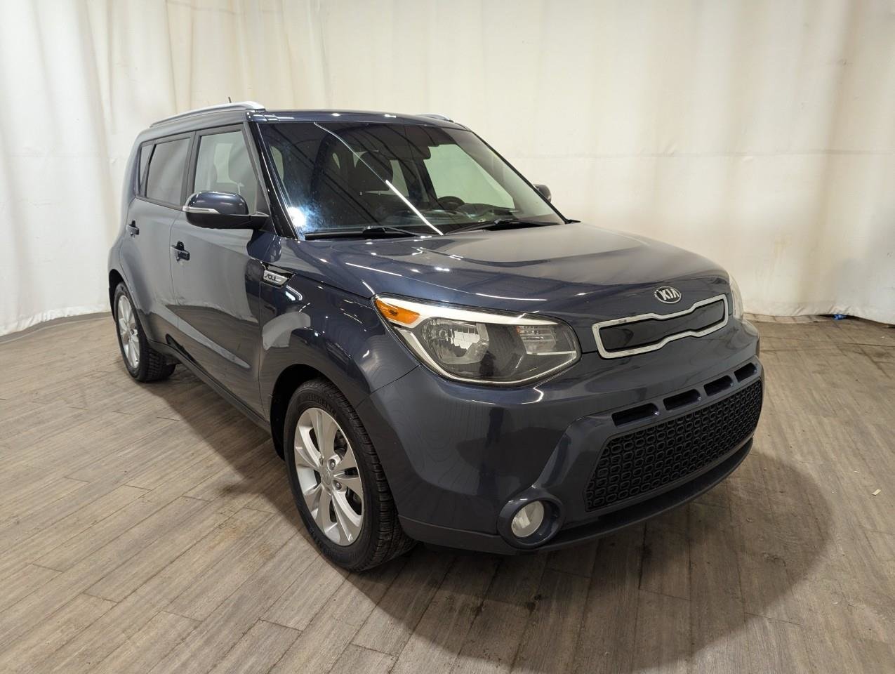 Blue 2015 Kia Soul EX Wagon Automatic