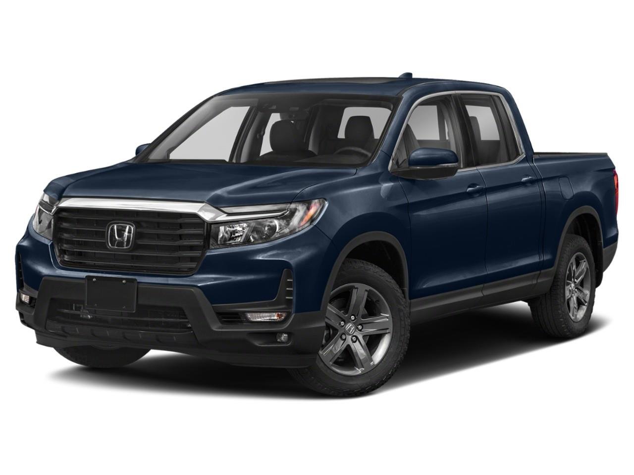 Blue 2021 Honda Ridgeline Pickup Truck Automatic
