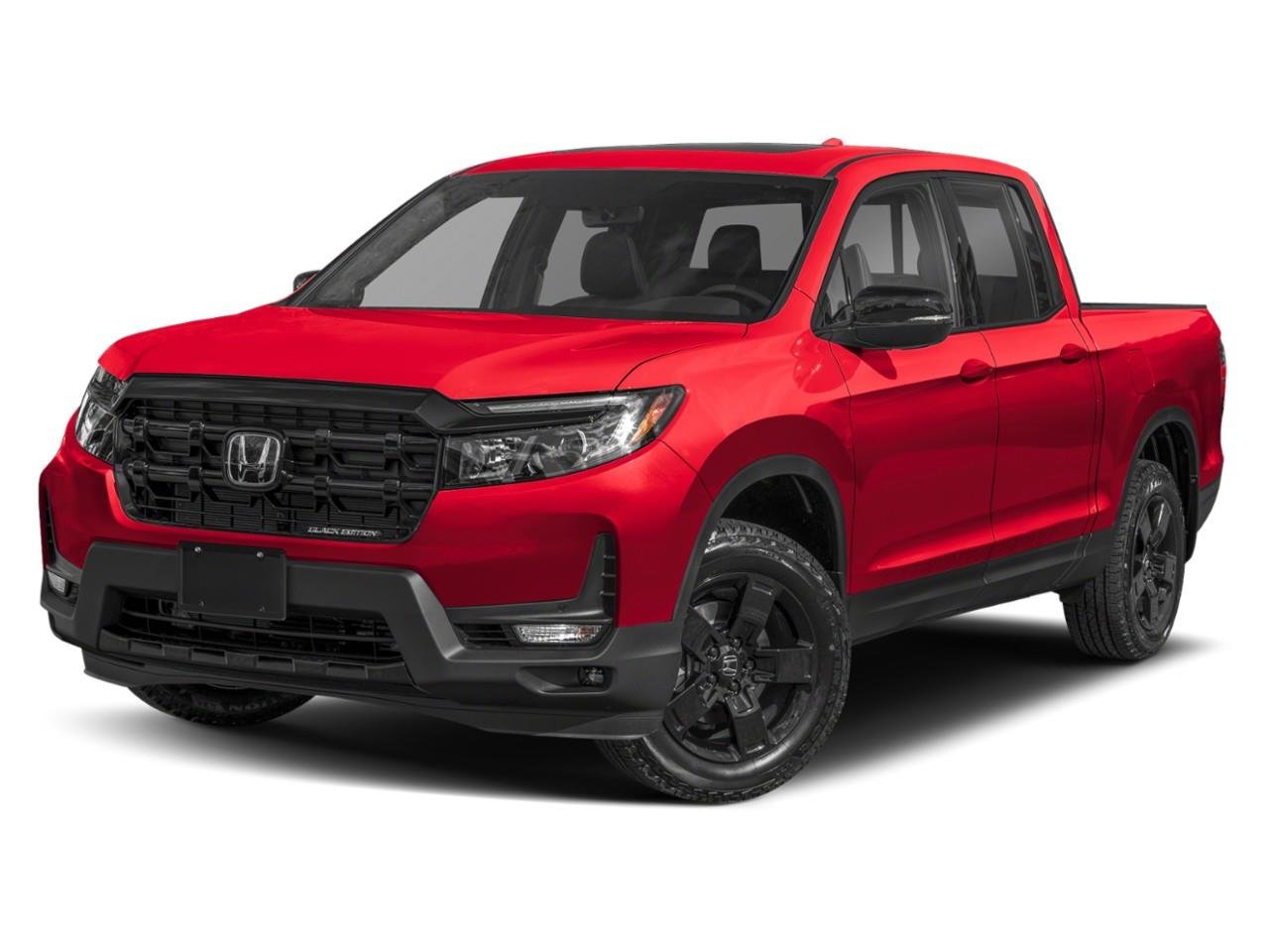 Red 2026 Honda Ridgeline Pickup Truck All-Wheel Drive Automatic