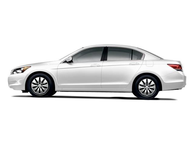 White 2010 Honda Accord Sedan Front-Wheel Drive Automatic