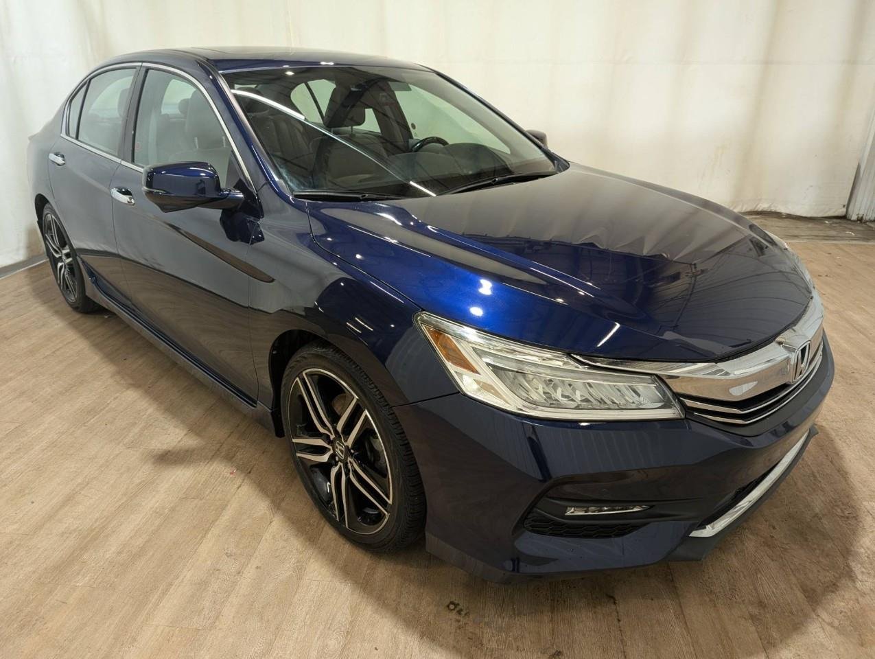 Blue 2017 Honda Accord Sedan Front-Wheel Drive Automatic