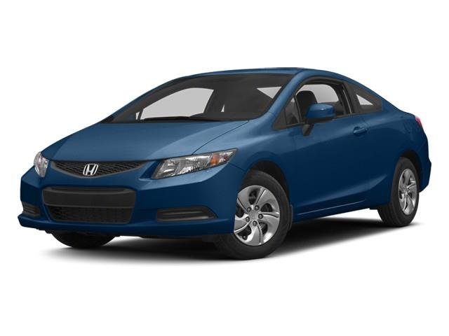 Blue 2013 Honda Civic Coupe Coupe Front-Wheel Drive Manual