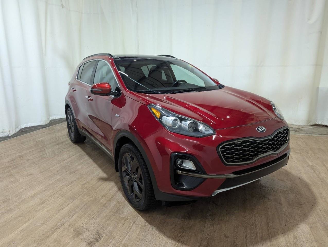 Red 2021 Kia Sportage SUV / Crossover All-Wheel Drive Automatic