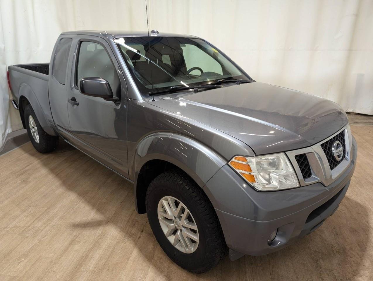Gray 2017 Nissan Frontier Pickup Truck Four-Wheel Drive Automatic