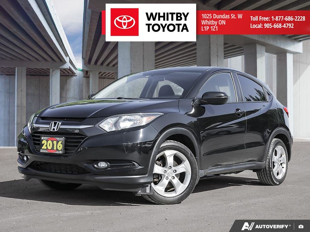Black 2016 Honda HR-V SUV / Crossover All-Wheel Drive Continuously Variable Transmission