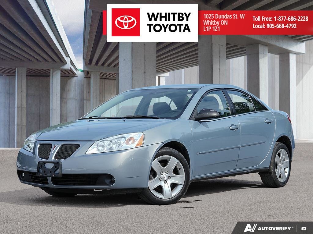 Blue 2007 Pontiac G6 Sedan Front-Wheel Drive Automatic