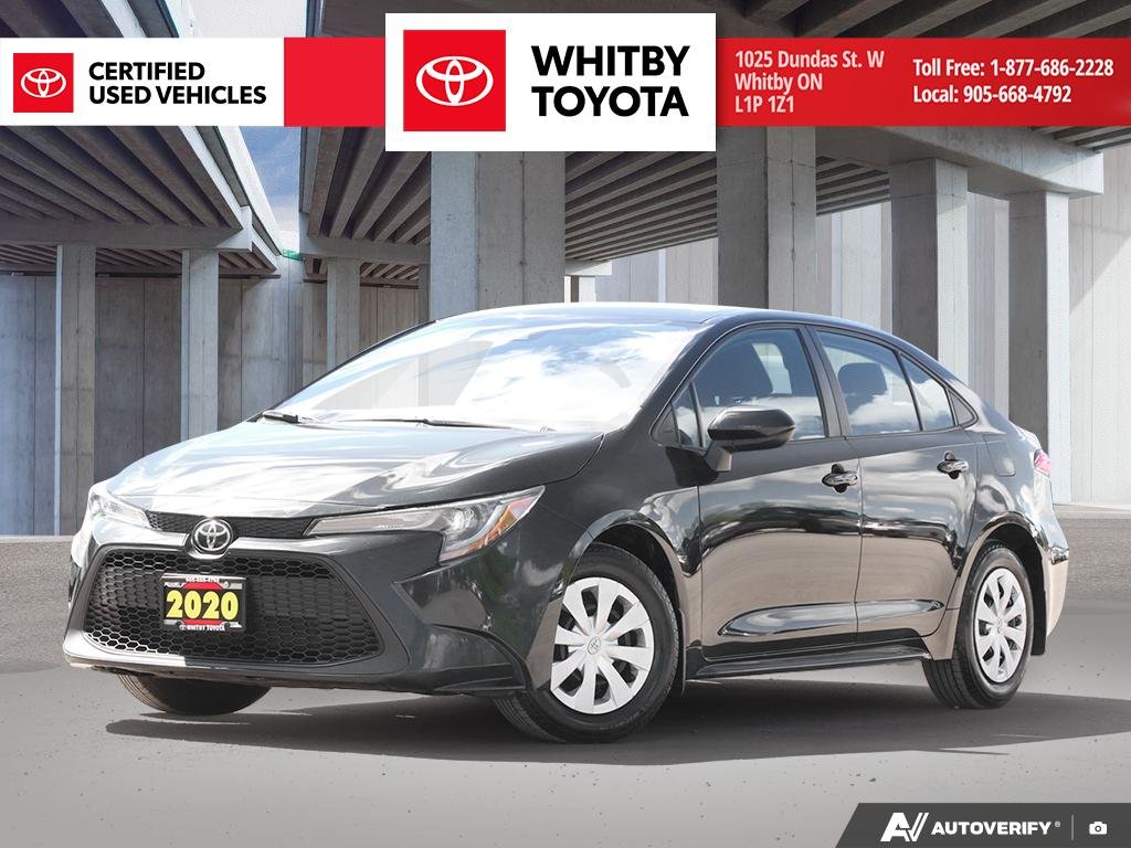 BLACK SAND PEARL 2020 Toyota Corolla L FWD Sedan Front-Wheel Drive