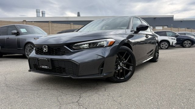 Gray (METEOROID GREY METALLLIC) 2025 Honda Civic Hybrid Sedan Front-Wheel Drive Automatic