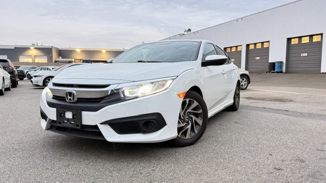Crystal Black Pearl 2017 Honda Civic Sedan Front-Wheel Drive Automatic