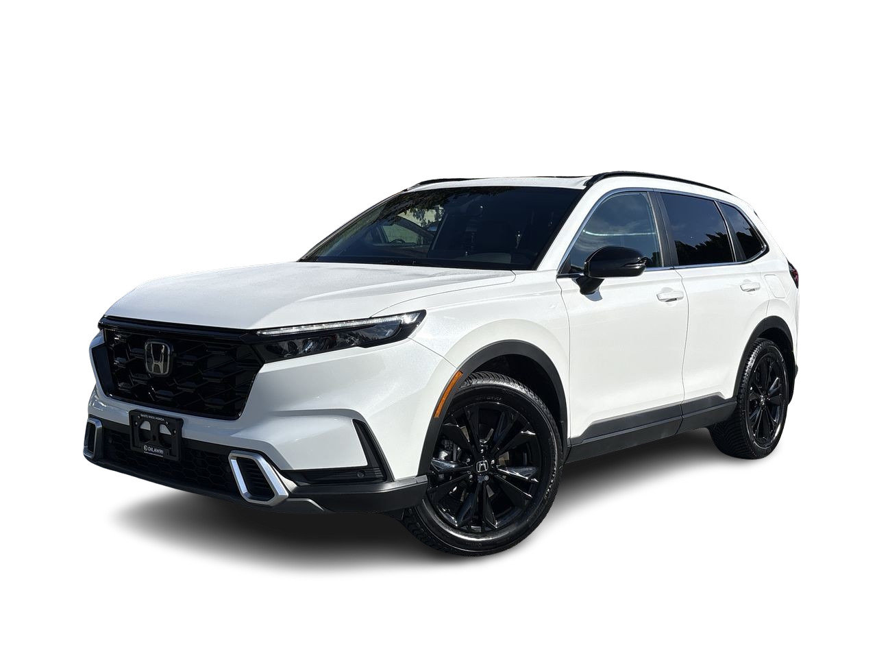 Platinum White Pearl 2025 Honda CR-V Hybrid SUV / Crossover  Automatic