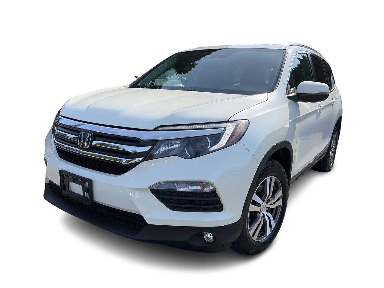 White Diamond Pearl 2018 Honda Pilot SUV / Crossover All-Wheel Drive Automatic