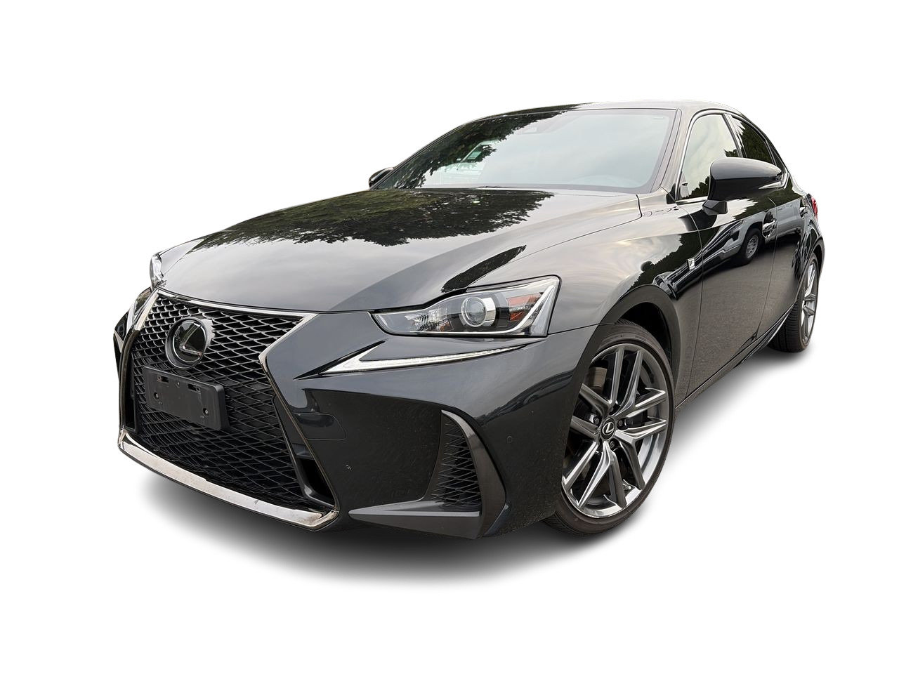 Black (Caviar) 2020 Lexus IS Sedan All-Wheel Drive Automatic