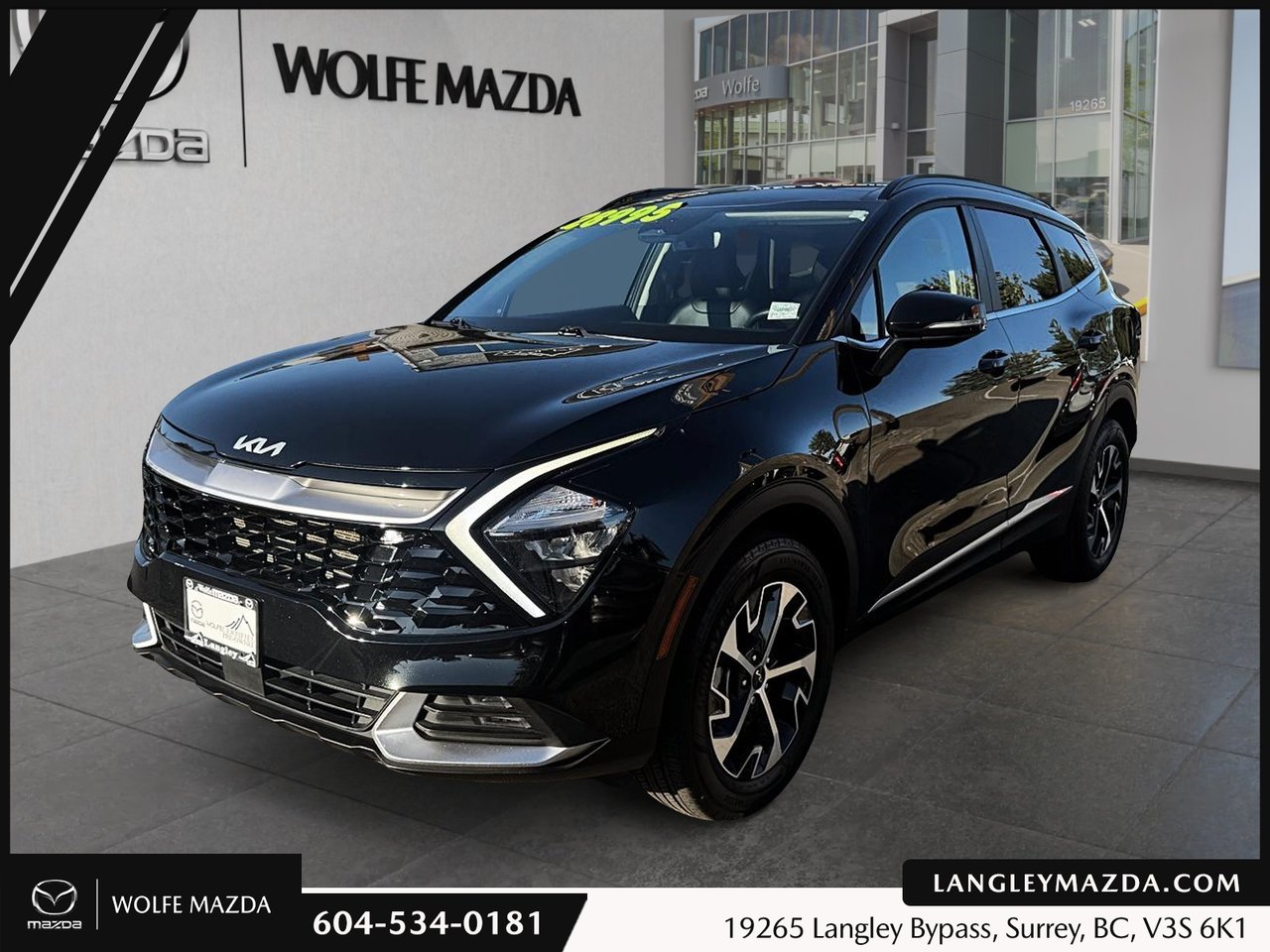 Black 2024 Kia Sportage SUV / Crossover All-Wheel Drive Automatic