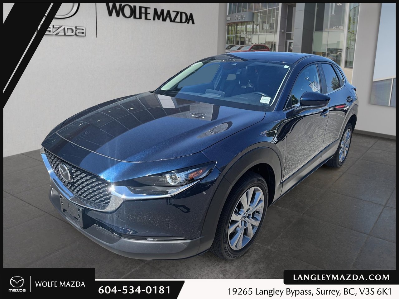DEEP CRYSTAL BLUE MICA 42M 2023 Mazda CX-30 SUV / Crossover Automatic